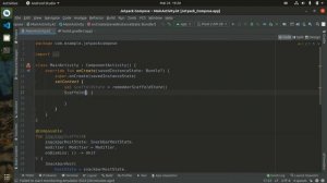 Tutorial Jetpack Compose Android - Snackbar dengan Scaffold - Part 12