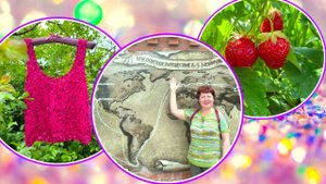 Майка-топ на 44 р-р. И повязушки-покатушки.