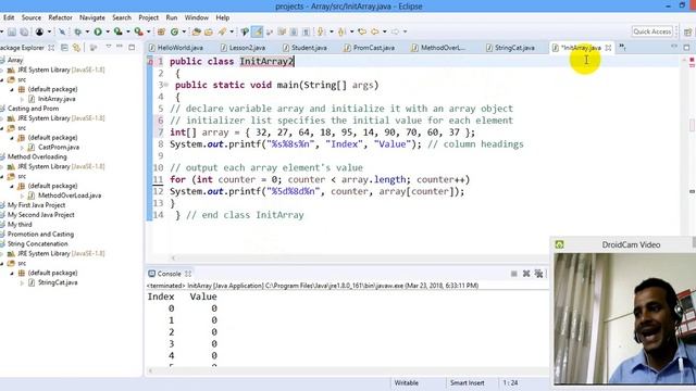 Lecture 40: Programming Tutorial Initialization of an Array in Amharic | በአማርኛ смотреть онлайн