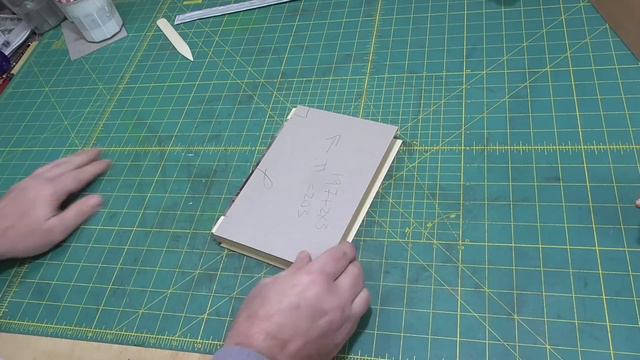Converting a Paperback to a Hardcover Book Part 1 // Adventures in Bookbinding