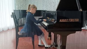 Афанасьева Кира 4 класс М. Клементи Сонатина 6 соч. 36 Ре Мажор