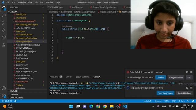Java Data Types: Floats, Doubles, and Precise Floating-Point Operations