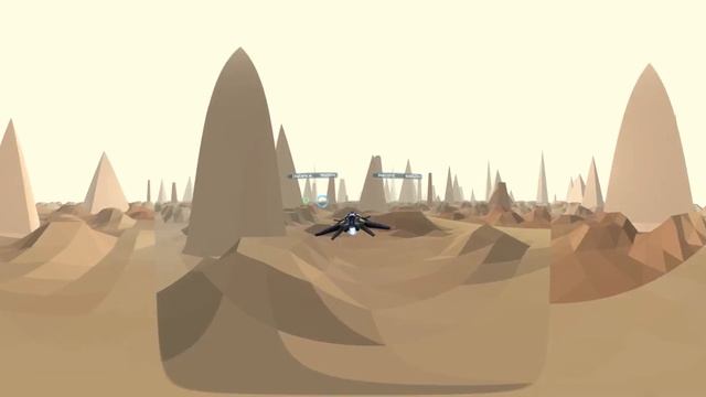 Poly Runner VR (Non-360) - 30 FPS Captured in Unity3D w/ 360 VR Camera Capture Rig смотреть онлайн