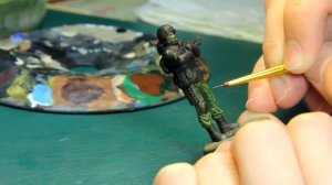 Камуфляж на фигурах, пиксель, цифра 1/35 часть 2.