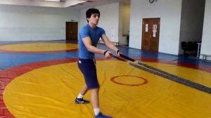 Работа с борцовской резиной WrestTime урок 1