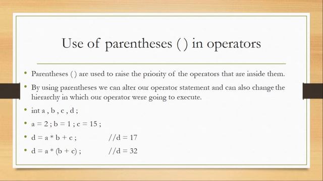 24 - Operators Precedence & Parentheses in Java (Hindi/Urdu)