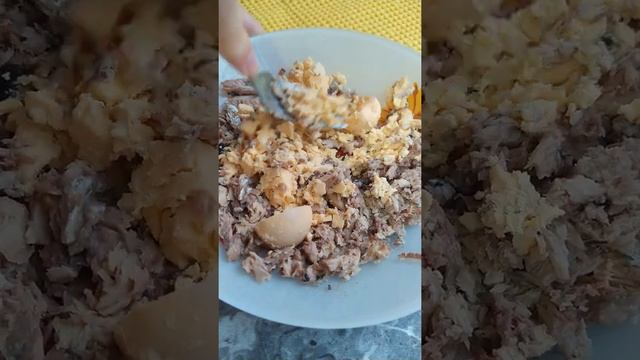 Закуска с сайрой и яйцом на праздничный стол | Всего 3 ингредиента и 5 минут! смотреть онлайн