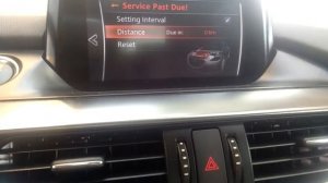 How to reset oil life service mazda 6 2017