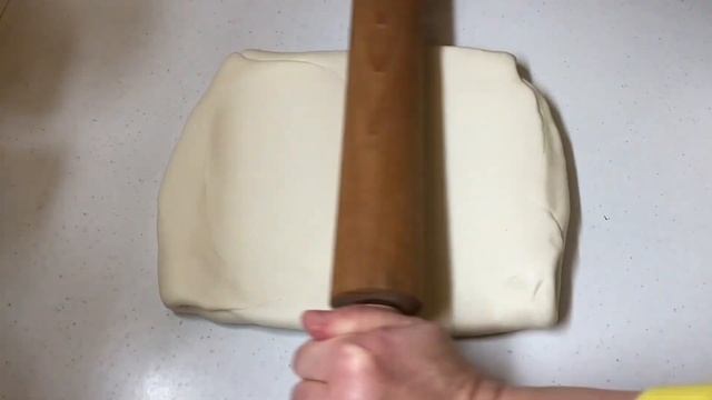 Слоеное бездрожжевое тесто. Рецепт без яиц. Рецепт из старинной кулинарной книги.