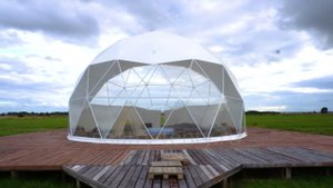 Обзор сферических шатров на объектах клиентов