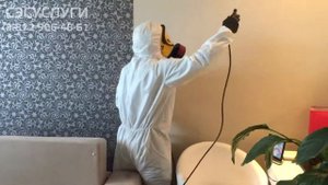 Обработка от блох методом орошения