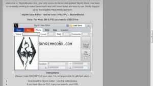 Skyrim Mods - Skyrim Save Editor Download