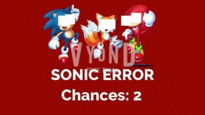 Sonic Error 2 (Punishment Edition)