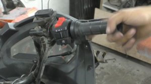 Ручки с подогревом на скутер.