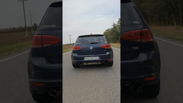 Выхлоп Volkswagen Golf mk7 1.8 turbo