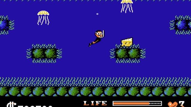 Addams Family NES (Семейка Аддамс денди) - видео прохождение