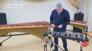 Тест инструментов AP Percussion маримба MA52F,  ксилофон XP44F, глокеншпиль BL741S