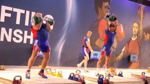 2017 SEOUL KETTLEBELL LIFTING WORLD CHAMPIONSHIP_20171118 relay classical jerk gr Seniors