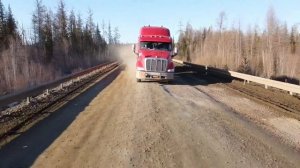 Трасса на Богучаны Красноярский край