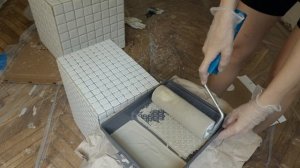 как сделать стол из плитки