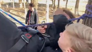 Туристская полоса препятствий. Слет туристских отрядов