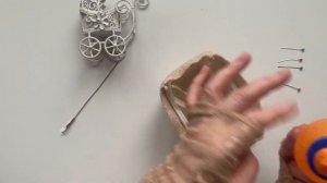 Кукольная коляска для фотосессий. Мастер класс. Урок 4