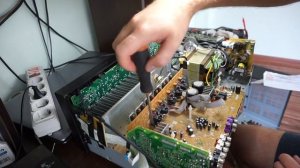 Ремонт Audio AV-ресивера Onkyo TX-NR525. Отправили на свалку! Все мастера и сервисы отказались!