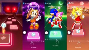 Sonic exe ? Sonic Boom ? Super Sonic ? Spider Man Sonic | Sonic Edm Rush Tiles Hop