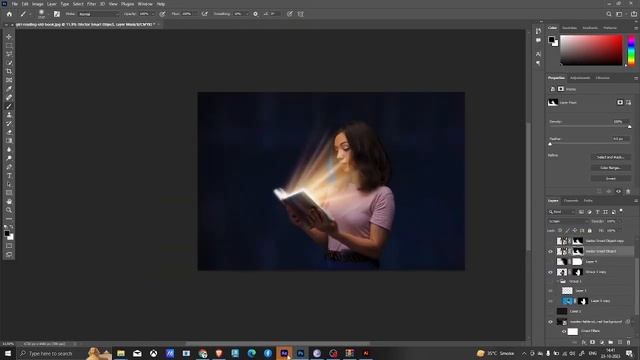 Unlock the Magic of Fantasy Book Manipulation in Photoshop!