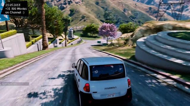 Fiat Multipla (Unlock) Test Drive GTA V _REVIEW смотреть онлайн