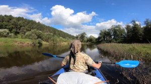 Байдарка Шуя-2. Река Протва.