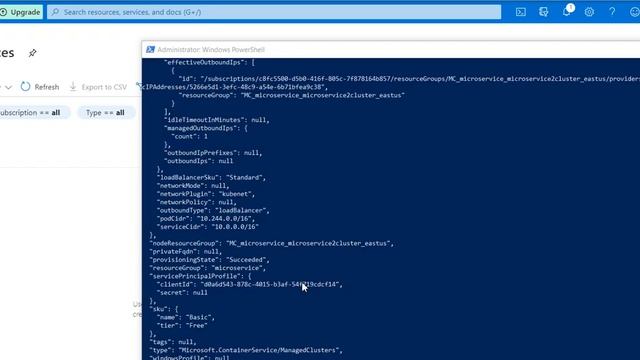 Microsoft Azure - Create Kubernetes Cluster