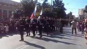 Русские моряки в Александруполисе. Греция