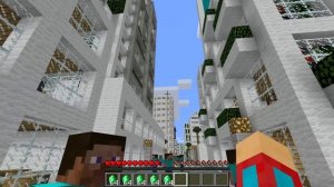 ЖИТЬ В ДЕРЕВНЕ ЖИТЕЛЕЙ ПРОТИВ ЖИТЬ В ГОРОДЕ ЖИТЕЛЕЙ В МАЙНКРАФТ | Компот Minecraft