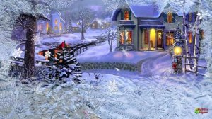 А за окном пушистый белый снег