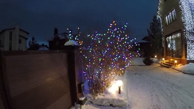 Украшение фасадов к Новому году смотреть онлайн
