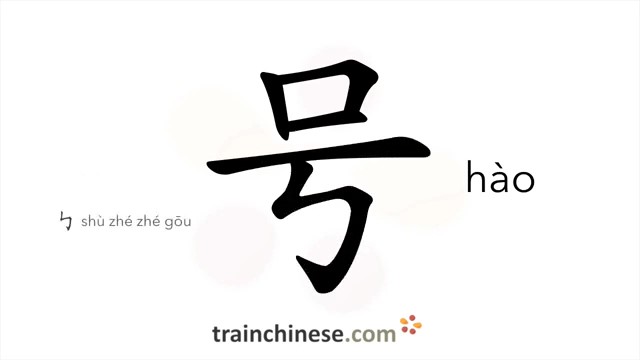 号 (hào) number; day of month HSK