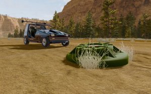 Минное поле в BeamNG Drive
