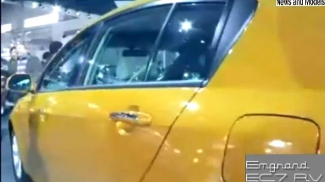 Премьера в автосалоне Geely Emgrand EC7 RV (Джили Эмгранд EC7 РВ) Хэтчбек смотреть онлайн