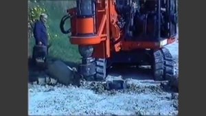 Бурение скважин с обсадными трубами с помощью установки CF 3S
