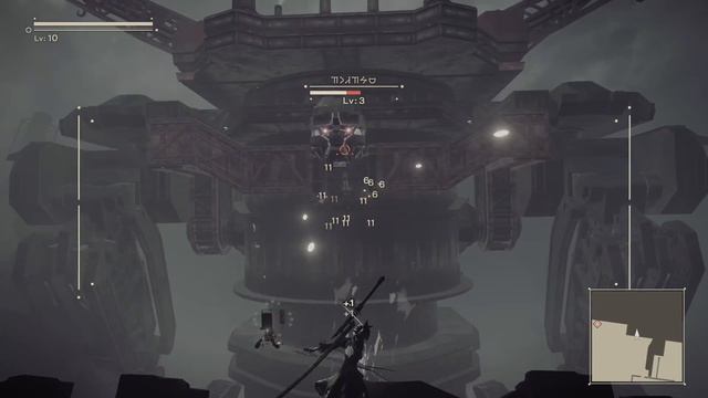 Nier Automata – Boss: Goliath (City Battle) [4K-60fps, Xbox One X] смотреть онлайн