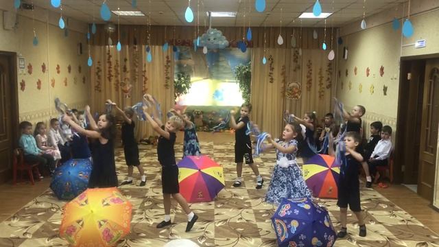 Осенний танец подготовительная группа. Танец Виноватая тучка смотреть онлайн