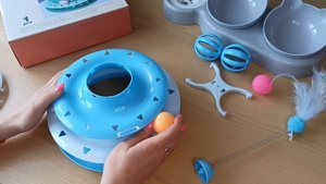 Инструкция по сборке пирамидки для кошек. Интерактивные игрушки для животных.