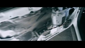 Шумоизоляция передних дверей Приоры
