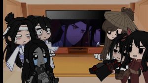 Реакция МДК + Се Лянь и Хуа Чен на них|2/2|??|gacha club|