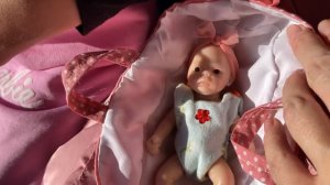 Мини реборн 🥰 взяли с собой в поездку