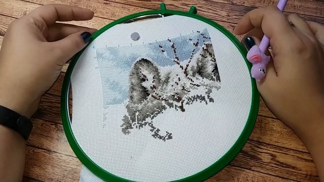 Вышивальная неделя 9-13 января/ Вышивка в рабочие будни / смотреть онлайн