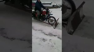 трицикл своими руками с отвалом
