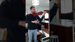 Vítor Brás - Adagio de albinoni in G menor cover violino com acompanhamento de órgão de tubos.