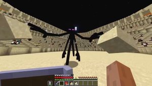 100 Mutant Enderman vs Me in Minecraft